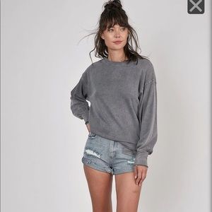 Mustard seed pullover sweatshirt